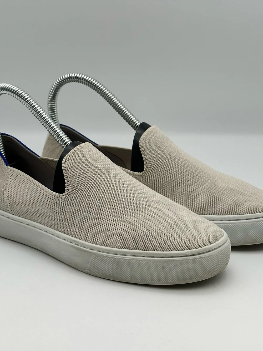 Rothy's The Slip On Sand Knit Fabric Low Top Everyday Sneakers Women’s Size US 6